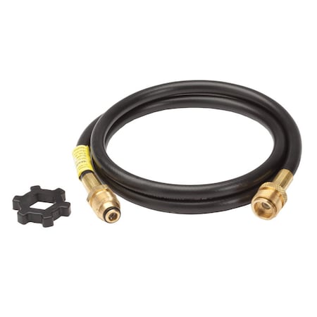 B & K Mr. Heater 1 in. D X 10 ft. L Brass/Plastic Hose Assembly F273704
